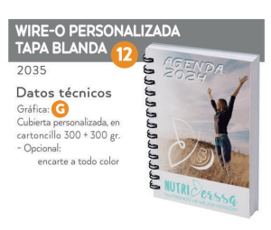 73-WIRE-O PERSONALIZADA TAPA 12 B