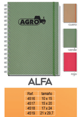 89-LIBRETAS SIMILPIEL ALFA 89-LIBRETAS SIMILPIEL ALFA