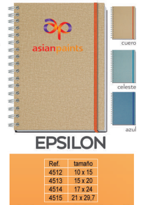 89-LIBRETAS SIMILPIEL EPSILON 89-LIBRETAS SIMILPIEL EPSILON